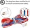 LED American Flag Lights,6.5ft*3.2ft Waterproof Led Flag Net Light Outdoor for 4th of July Decorations,Independence Day,Memorial Day, Festival, Garden,Outdoor Christmas Decoration